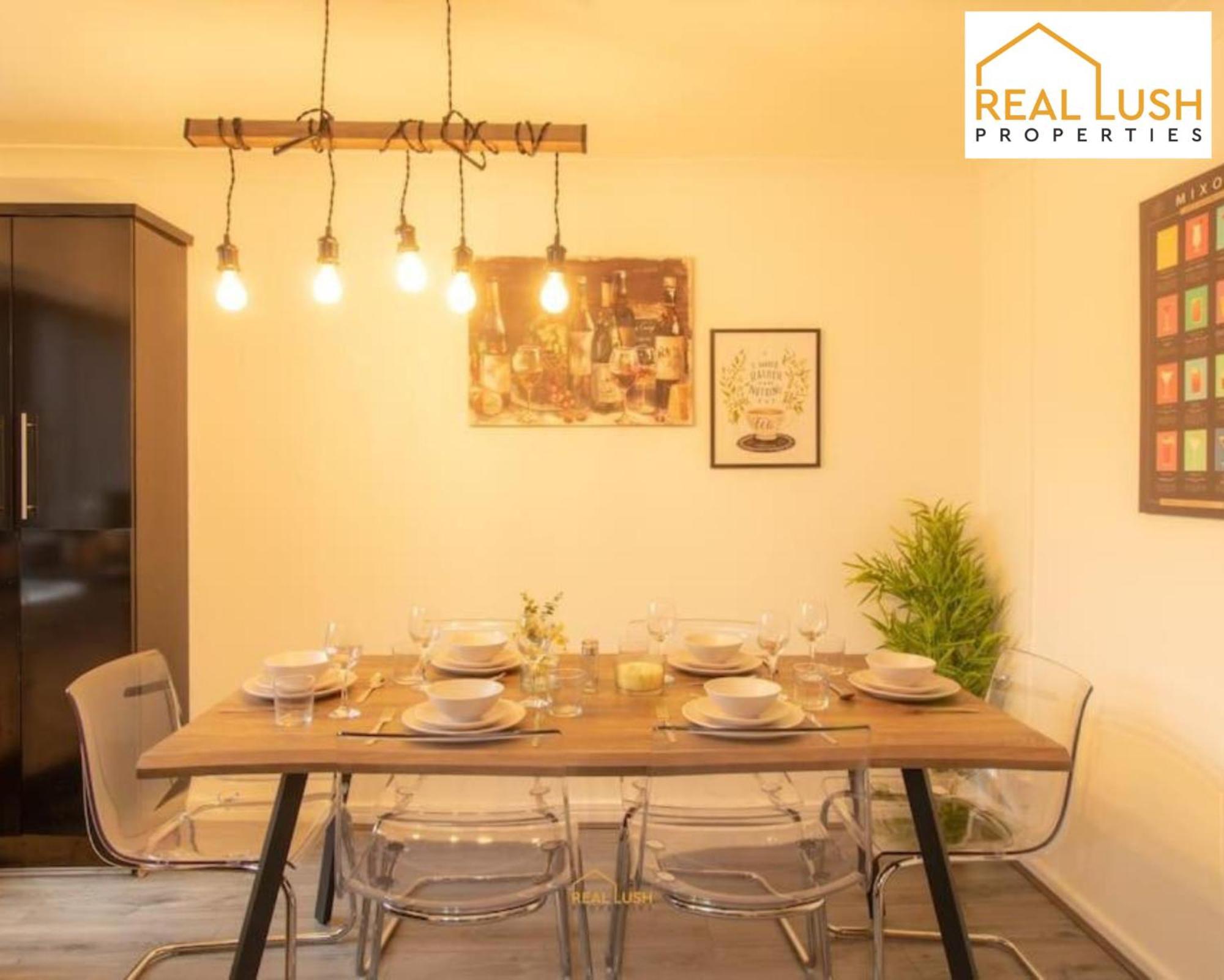 Hs2, Nec, And Airport Stay Home By Real Lush Properties - Three-Bedroom House In Birmingham, エクステリア 写真